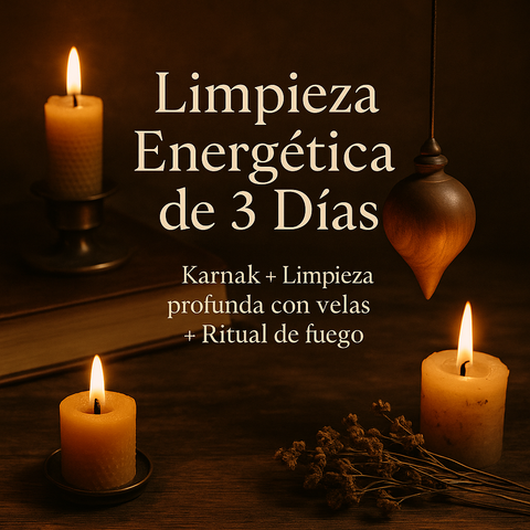 🔥✨ Limpieza Energética de 3 Días (hasta 3 cuotas sin intereses)  - Por Mercado Pago