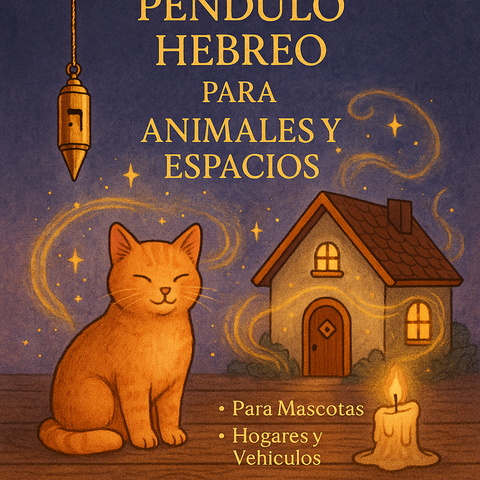✨ Péndulo Hebreo – Mascotas y Espacios