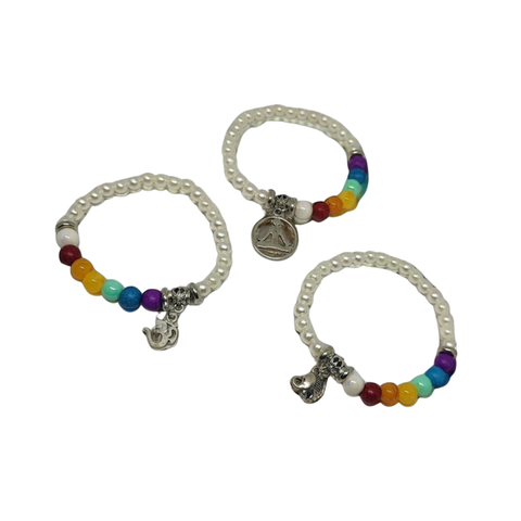 Pulsera 7 Chakras con Dije