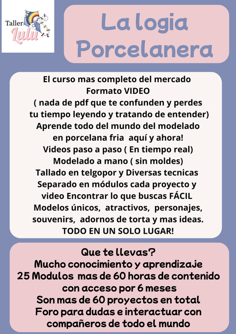 CURSO La Logia porcelana 