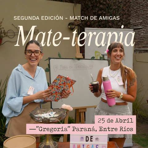 MATCH DE AMIGAS || Mate-terapia