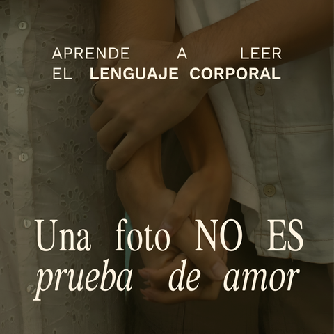 Una foto no es prueba de amor | Análisis de fotos