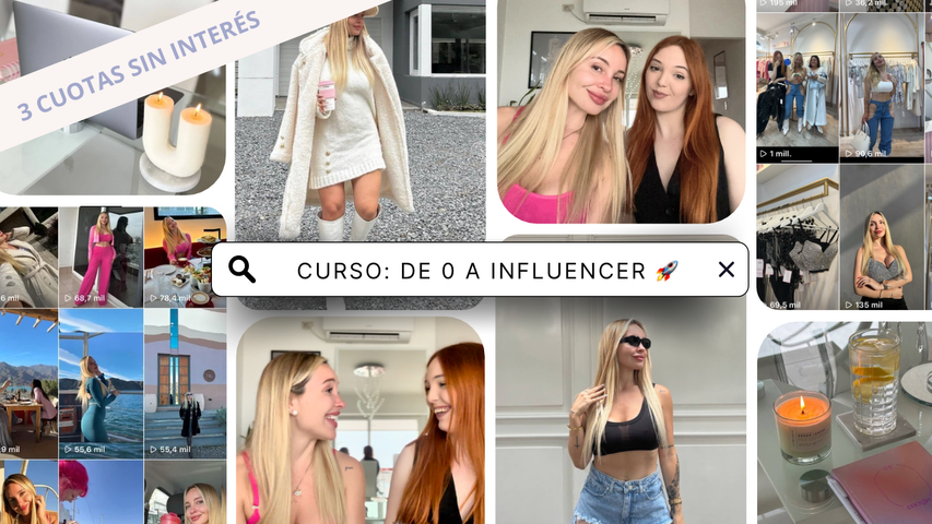 DE 0 A INFLUENCER: Transforma tu presencia en redes