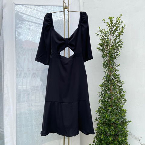 Vestido Kate negro plus