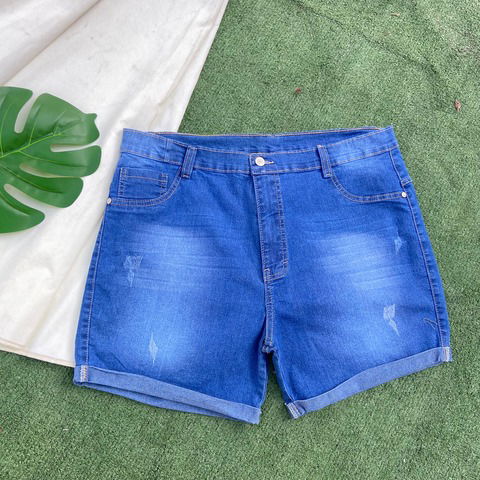 Short strech azul claro talla 22-24