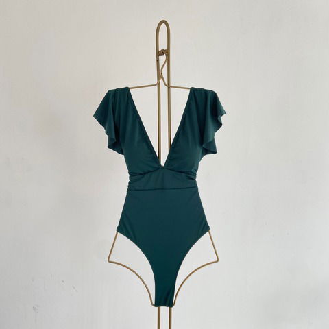 Bikini verde esmeralda, talla L