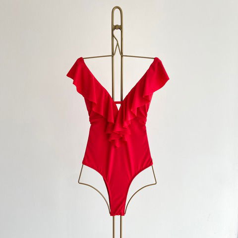 Bikini rojo vuelos, talla L