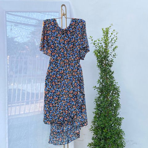 Vestido Alexia miniflores plus