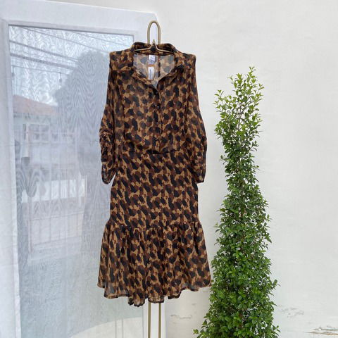 Camisero Lorena animal print plus