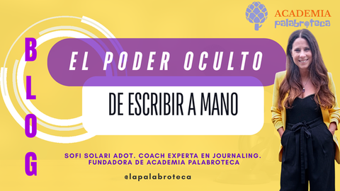 EL PODER OCULTO DE ESCRIBIR A MANO