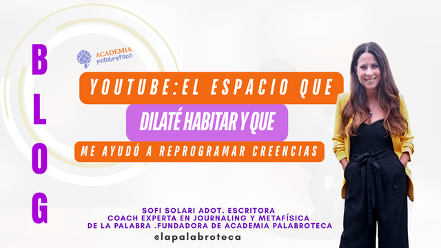 YouTube: EL ESPACIO QUE DILATÉ HABITAR