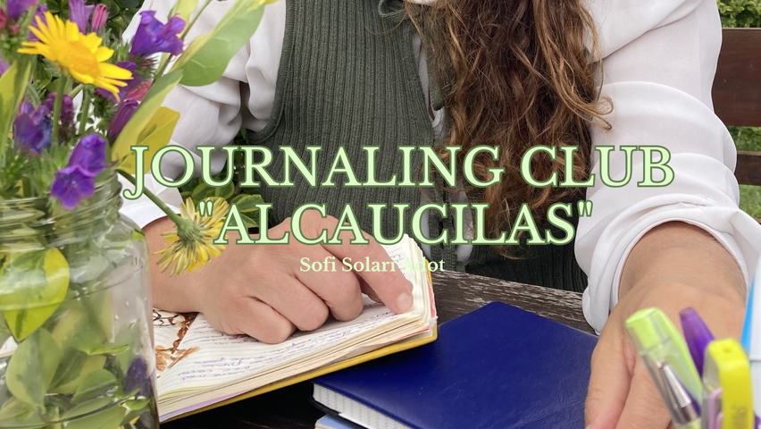 JOURNALING CLUB ALCAUCILAS