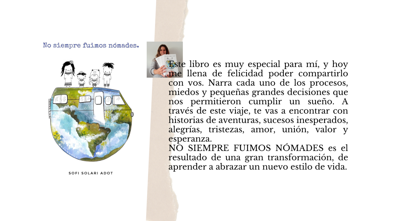 familia viajera, sofi solari adot, libro de viajes, autobiografia