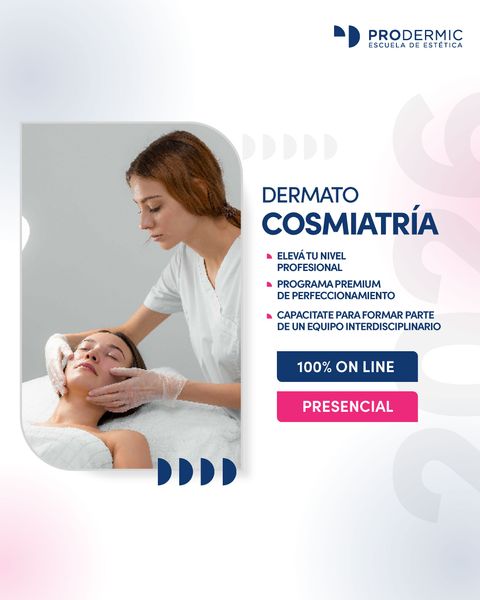 Dermatocosmiatría Online - Lunes de 18 a 20hs