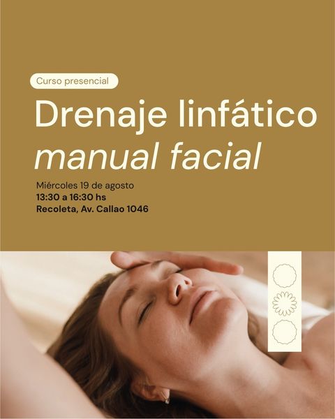 Drenaje Linfático Manual Facial