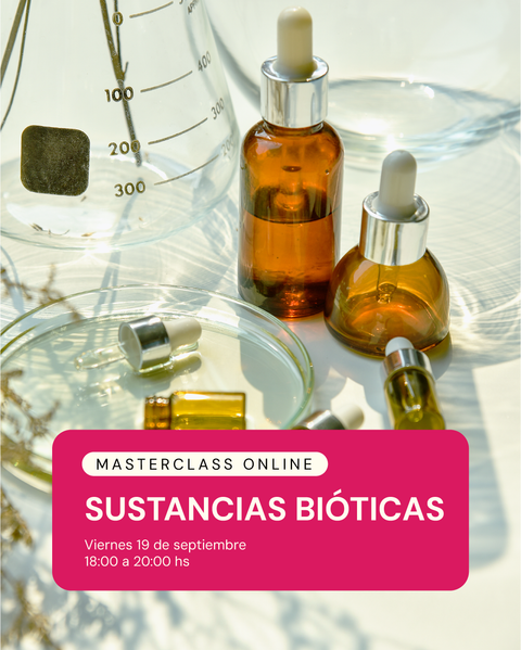 Máster Class online: Sustancias Bióticas