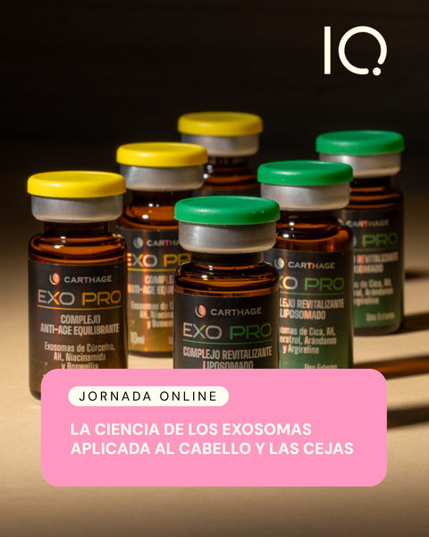 La ciencia de los exosomas aplicada al cabello y las cejas