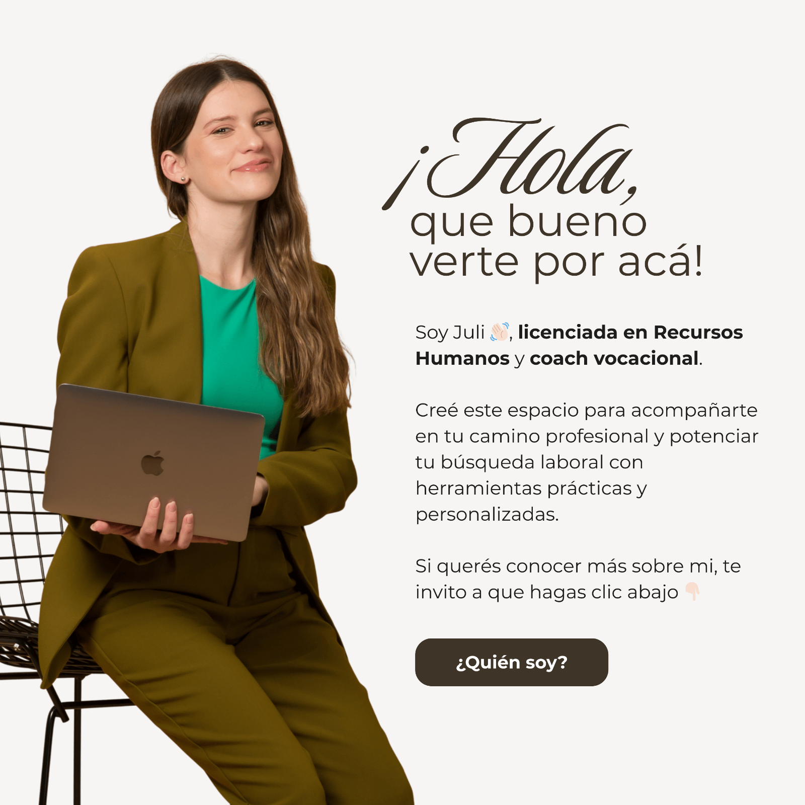 Lic. en Recursos humanos y coach vocacional.