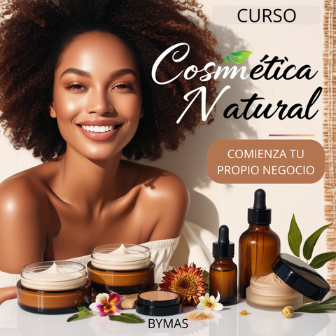 CURSO COMPLETO COSMÉTICA NATURAL + Derechos de reventa