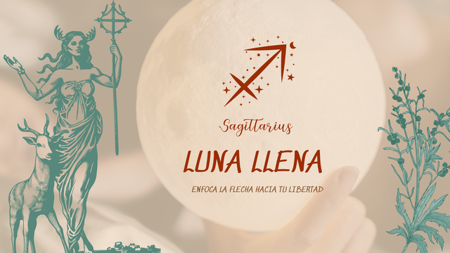 RITUAL ARTEMISA LUNA LLENA SAGITARIO - JUPITER EN CANCER