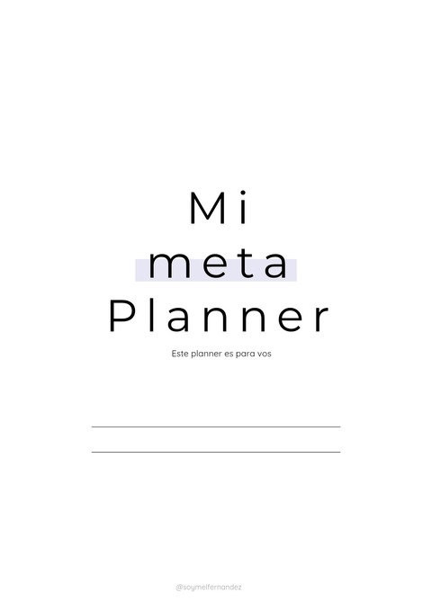 Planner 2025