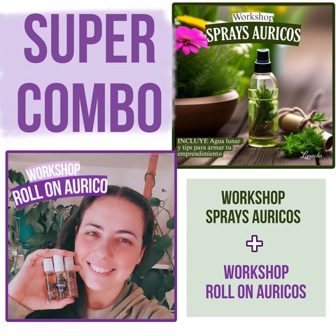 Sprays auricos + Roll on Auricos