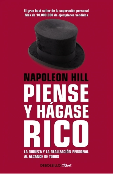 Bookclub  Piense y hágase rico, de Napoleon Hill
