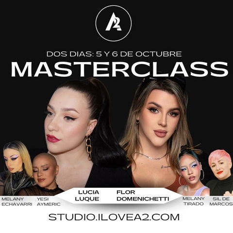 MASTERCLASS, PRESENCIAL 2 DIAS. LUCIA LUQUE Y FLOR DOMENICHETTI