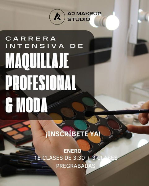 Carrera de Maquillaje Profesional y Moda Inicial