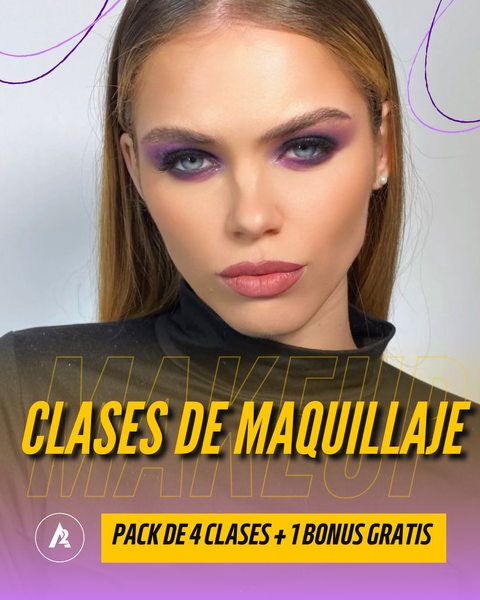 PROMO PACK 4 CLASES de MAQUILLAJE