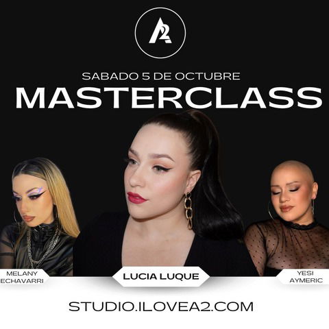 MASTERCLASS PRESENCIAL Sabado 5 de Octubre. Lucia Luque, Yesi Aymeric, Melany Echavarri