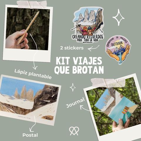 Kit Viajes que Brotan