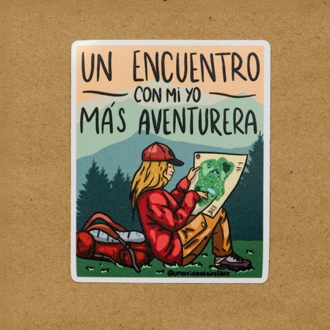 Sticker “Rumbo Interior”