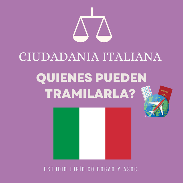 Ciudadanía Italiana