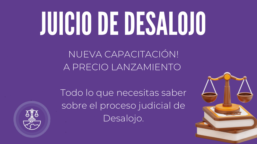 Curso: Juicio de Desalojo