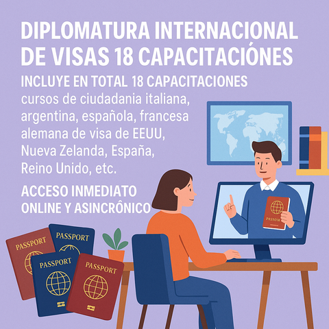 DIPLOMATURA INTERNACIONAL CIUDADANÍAS Y VISAS 