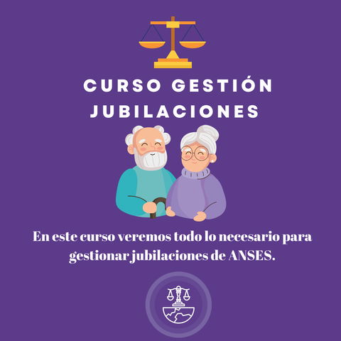 CURSO GESTIÓN JUBILACIONES 