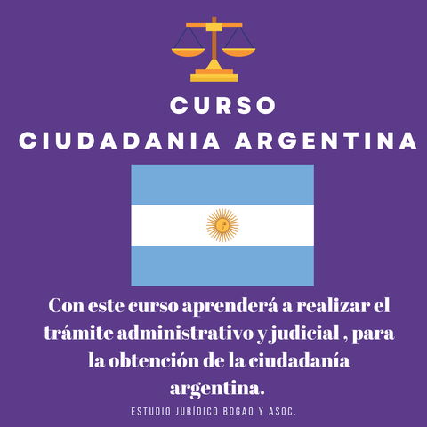 Curso Gestión Ciudadanía Argentina 