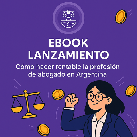 Ebook: “Cómo hacer rentable la profesión de abogado/a en Argentina”