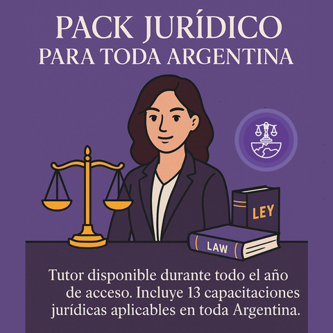 PACK JURÍDICO (para toda Argentina)