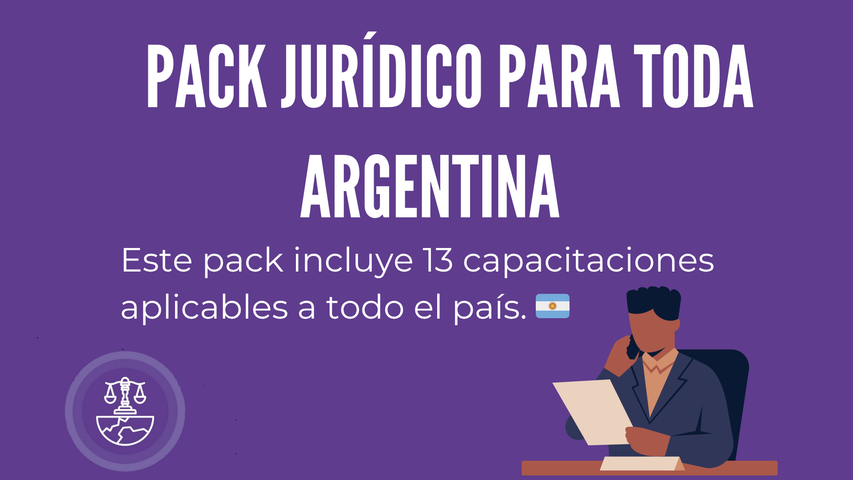 PACK JURÍDICO (para toda Argentina)