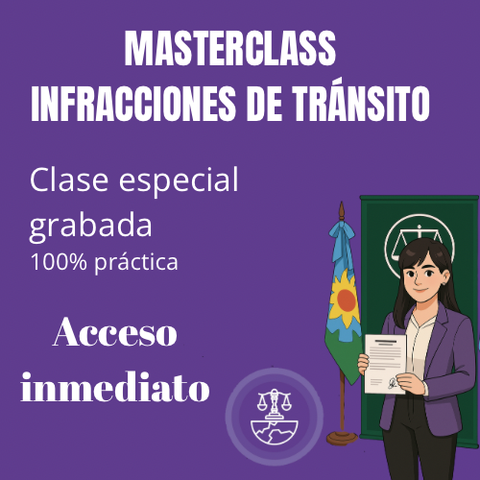 MásterClass Infracciones de Tránsito