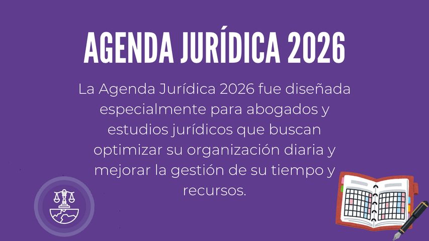 AGENDA JURIDICA 2026