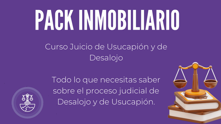 Pack Der. Inmobiliario 