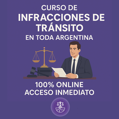 CURSO SOBRE INFRACCIONES DE TRÁNSITO