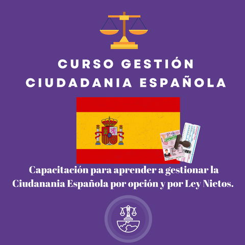 CURSO GESTIÓN CIUDADANÍA ESPAÑOLA 