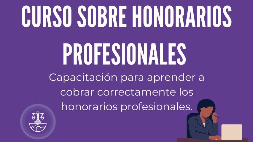 CURSO HONORARIOS PROFESIONALES