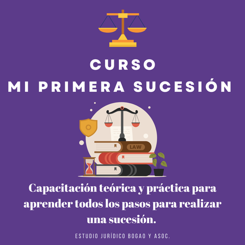 CURSO MI PRIMERA SUCESIÓN 