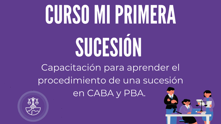 CURSO MI PRIMERA SUCESIÓN 