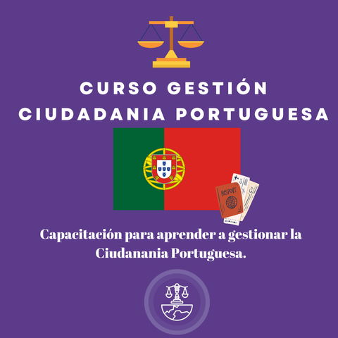 CURSO GESTIÓN CIUDADANÍA PORTUGUESA 